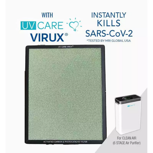 UV Care Clean Air Plasma Air Purifier (6 Stage) Biodegradable H13 HEPA Filter (7932296331298)
