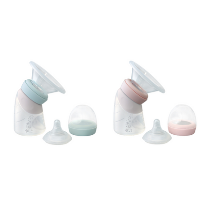 Marcus & Marcus - Silicone Angled Feeding Bottle & Breast Pump (6588011610146)