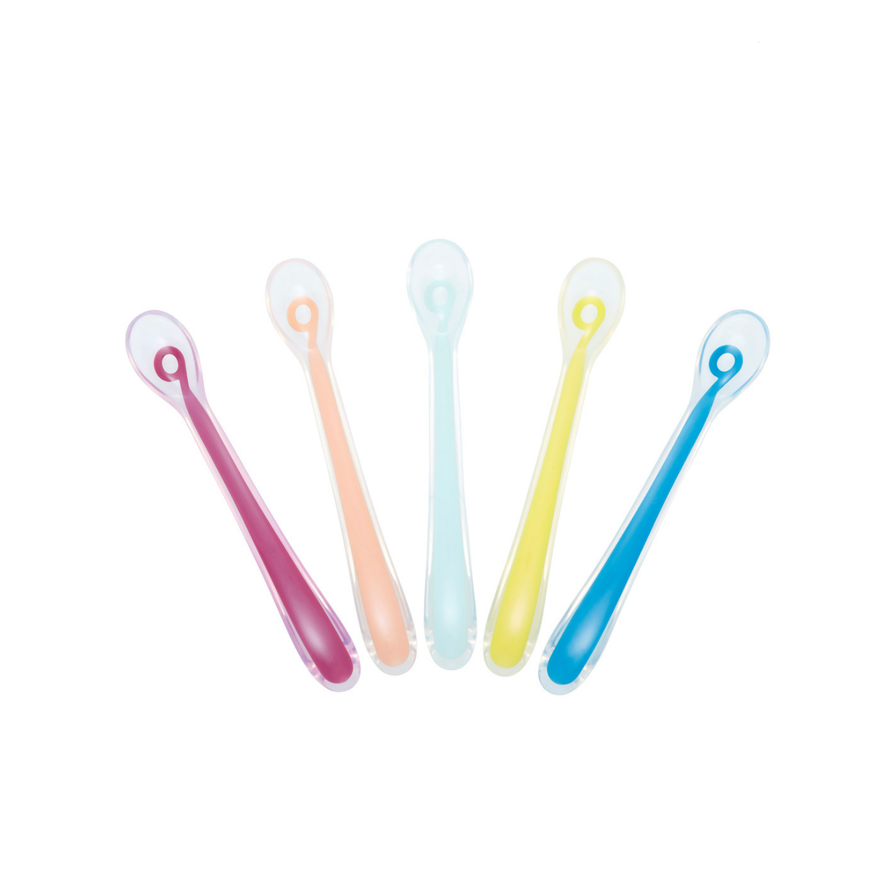 Babymoov - 1st Age Silicon Spoon Set of 5 (7974964232226)