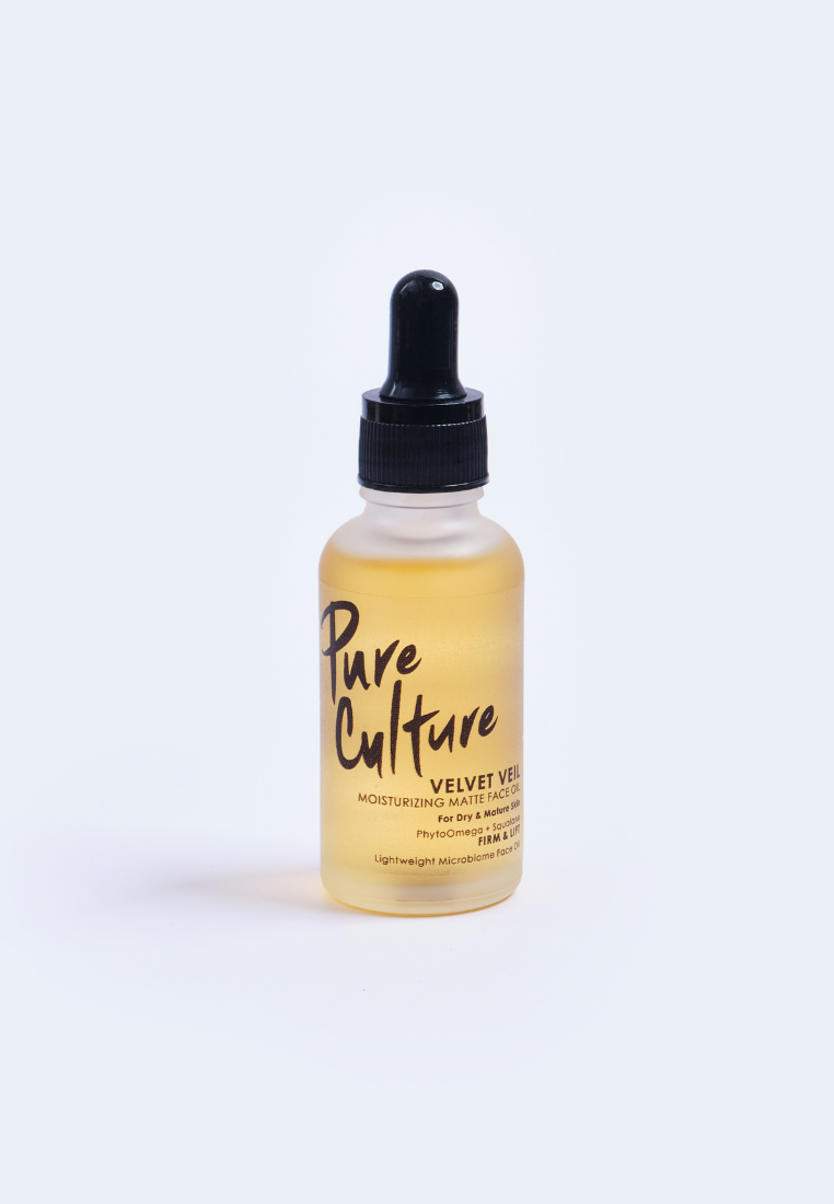 Pure Culture Velvet Veil Moisturizing Matte Face Oil | Facial Oil | Sunflower Oil | For Dull Dry Skin - 30ml (7955615744034)