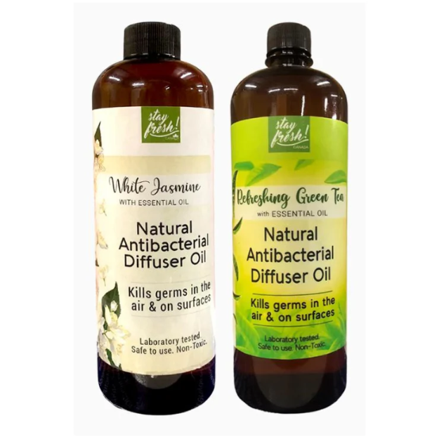 Stayfresh Canada Natural Antibacterial Diffuser Oil: White Jasmine (1L) (7932261859362)
