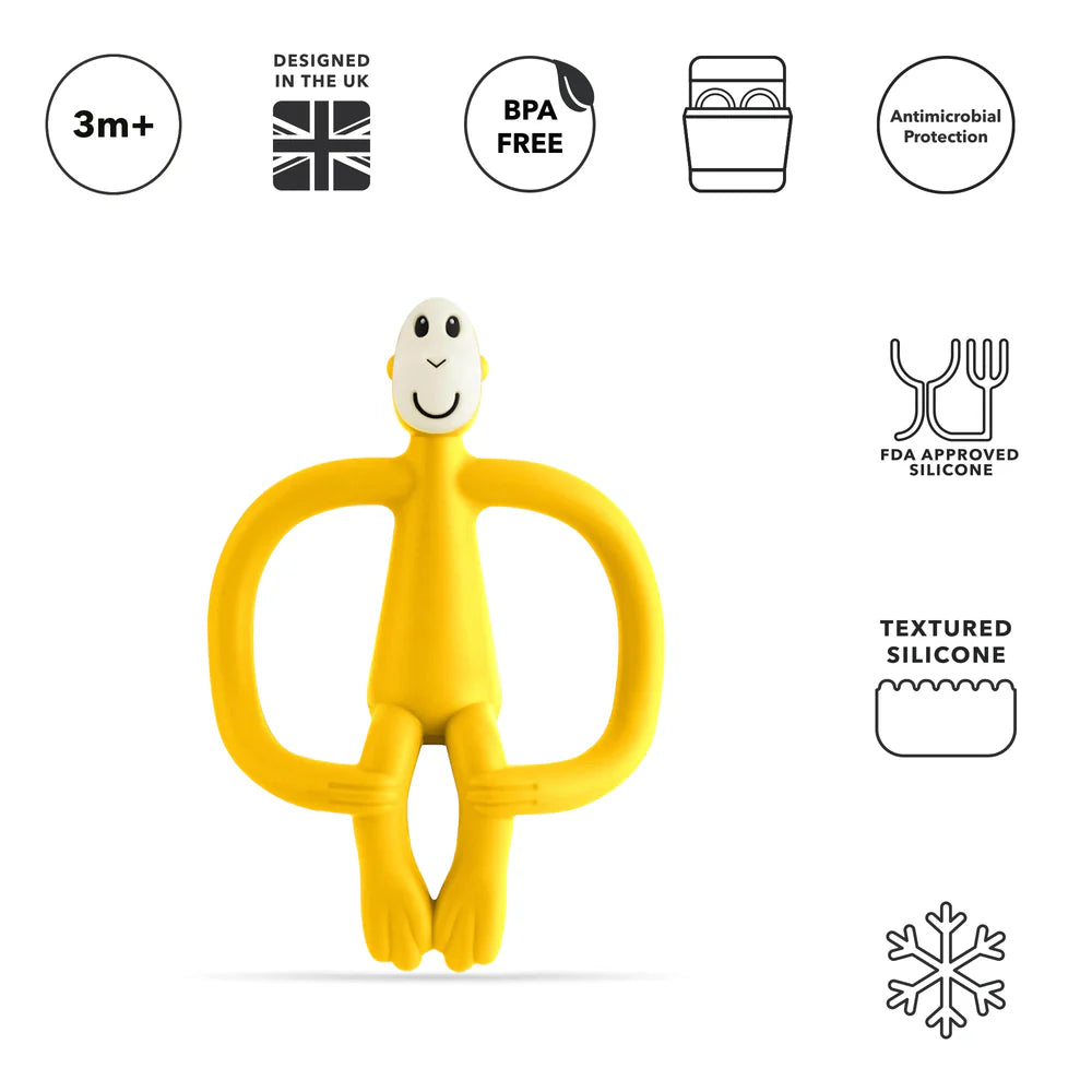 Momzilla X Jellycat - Matchstick Monkey Original Teething Toy (7942621462562)