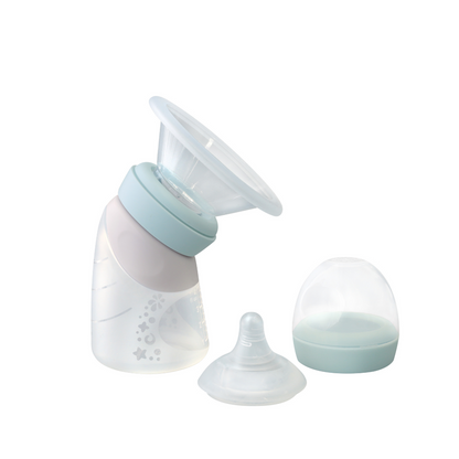 Marcus & Marcus - Silicone Angled Feeding Bottle & Breast Pump (6588011610146)