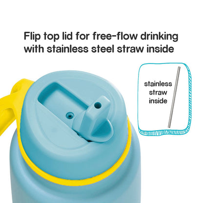 B.box Insulated Bottle 1L - Pool Side (7963849981986)