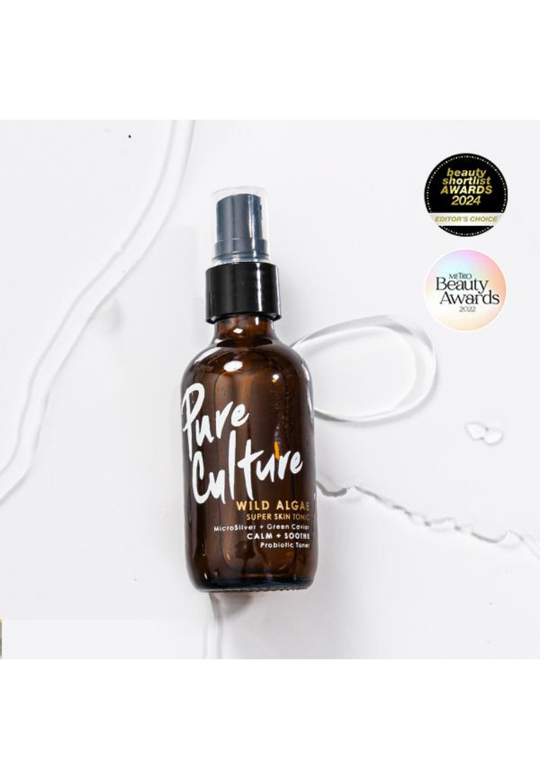 Pure Culture Wild Algae Super Skin Tonic | Toner | MicroSilver BG | For Pimple and Blemish control (7955478347810)