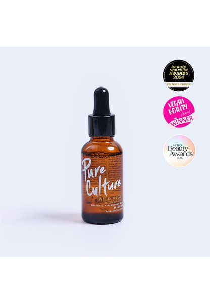 Pure Culture Wild Algae Glow Up Serum | Vitamin C Serum | Vitamin C + Hyaluronic Acid | For Skin Brightening & Reduction of Dark Spots 30ml (7955489816610)