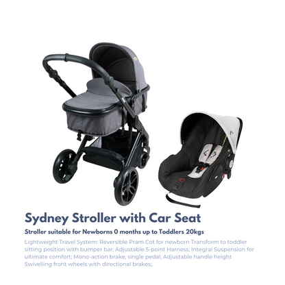 Looping Sydney Stroller with Car Seat Travel System