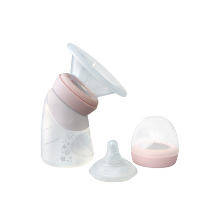 Marcus & Marcus - Silicone Angled Feeding Bottle & Breast Pump (6588011610146)