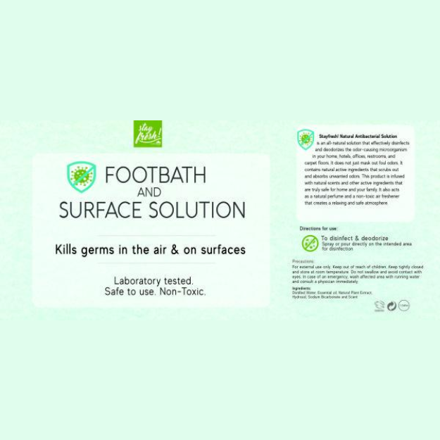 Stayfresh Canada Natural Antibacterial Floor Solution (1 Gallon Concentrated Solution) (7931881029666)