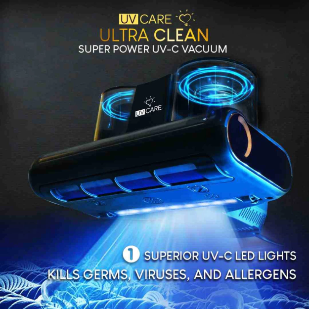 UV Care Ultra Clean Super Power UV-C Vacuum (7932273655842)