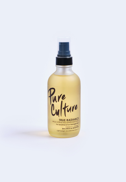 Pure Culture True Radiance Silk Rose All-Over Matte Oil | Vitamin C Moisturizer Body Oil | Vitamin C + Omega 3 | For Dull Skin (7955580256290)