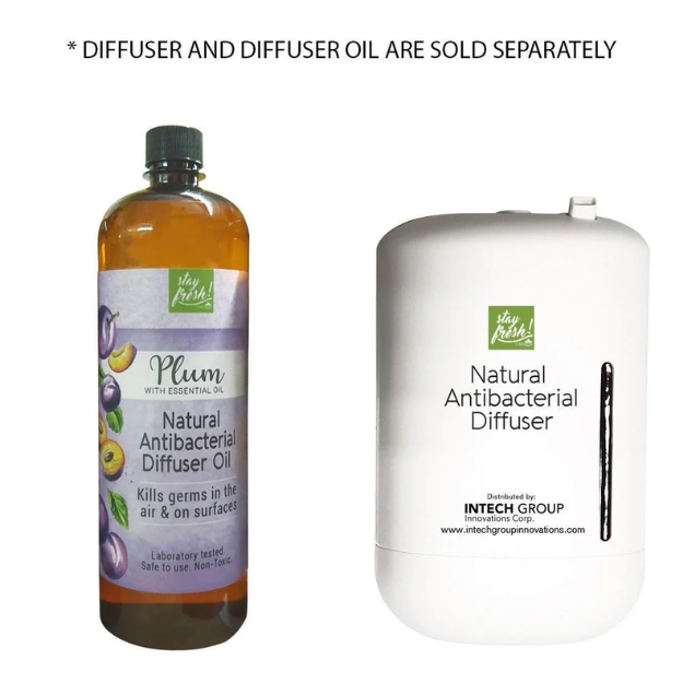 Stayfresh Canada Natural Antibacterial Diffuser Oil: White Jasmine (1L) (7932261859362)