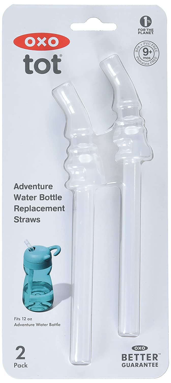 OXO Tot - Straw Cup Replacement Straws 2 pcs (4507471183906)