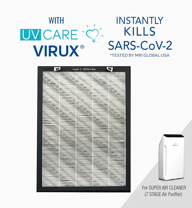 UV Care Super Air Cleaner (7 Stage) Filter Replacement (7933343203362)