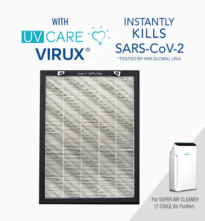 UV Care Super Air Cleaner (7 Stage) Filter Replacement (7933343203362)