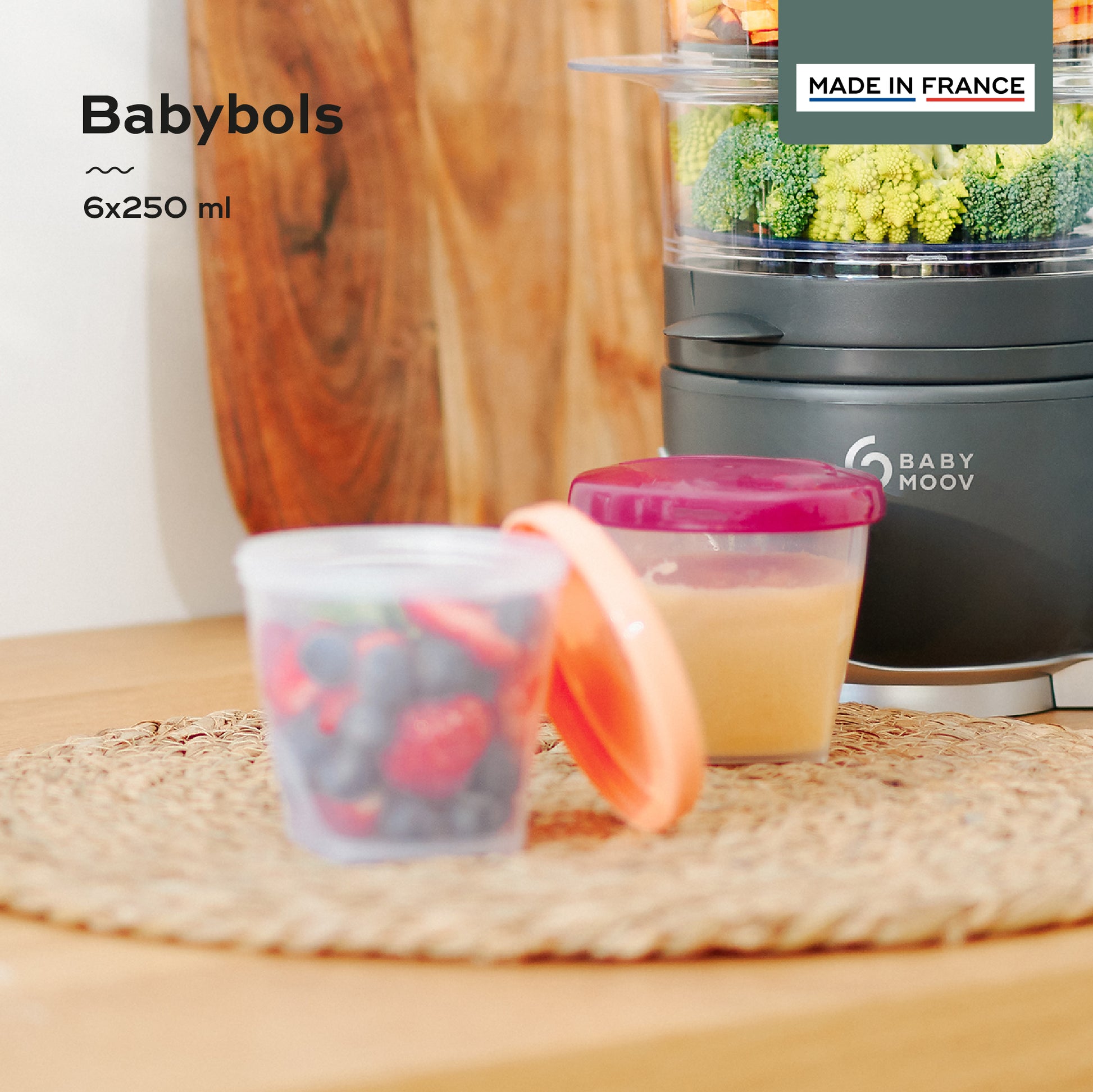 Babymoov - Babybowls 250ml ( x6 ) (7974917734434)