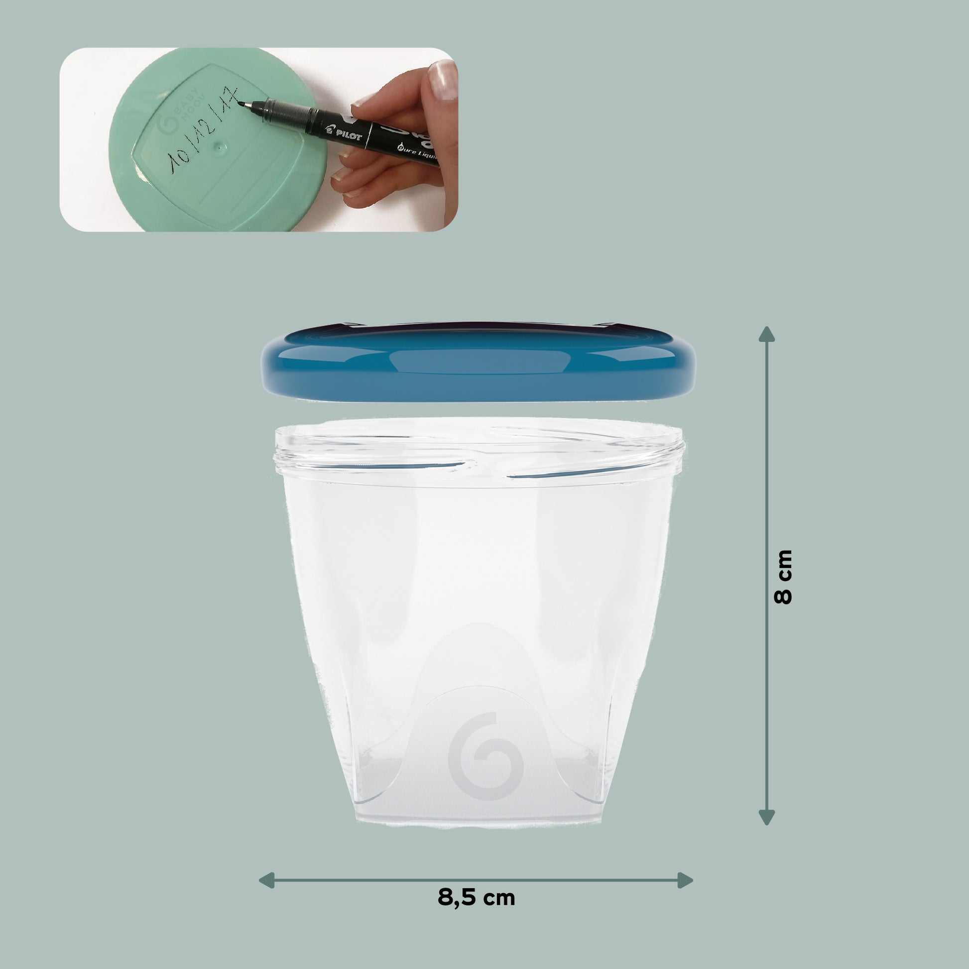 Babymoov - Babybowls 250ml ( x6 ) (7974917734434)