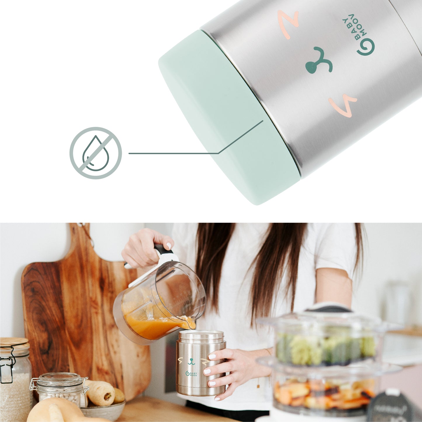 Babymoov Isy Inox Container (7974984712226)