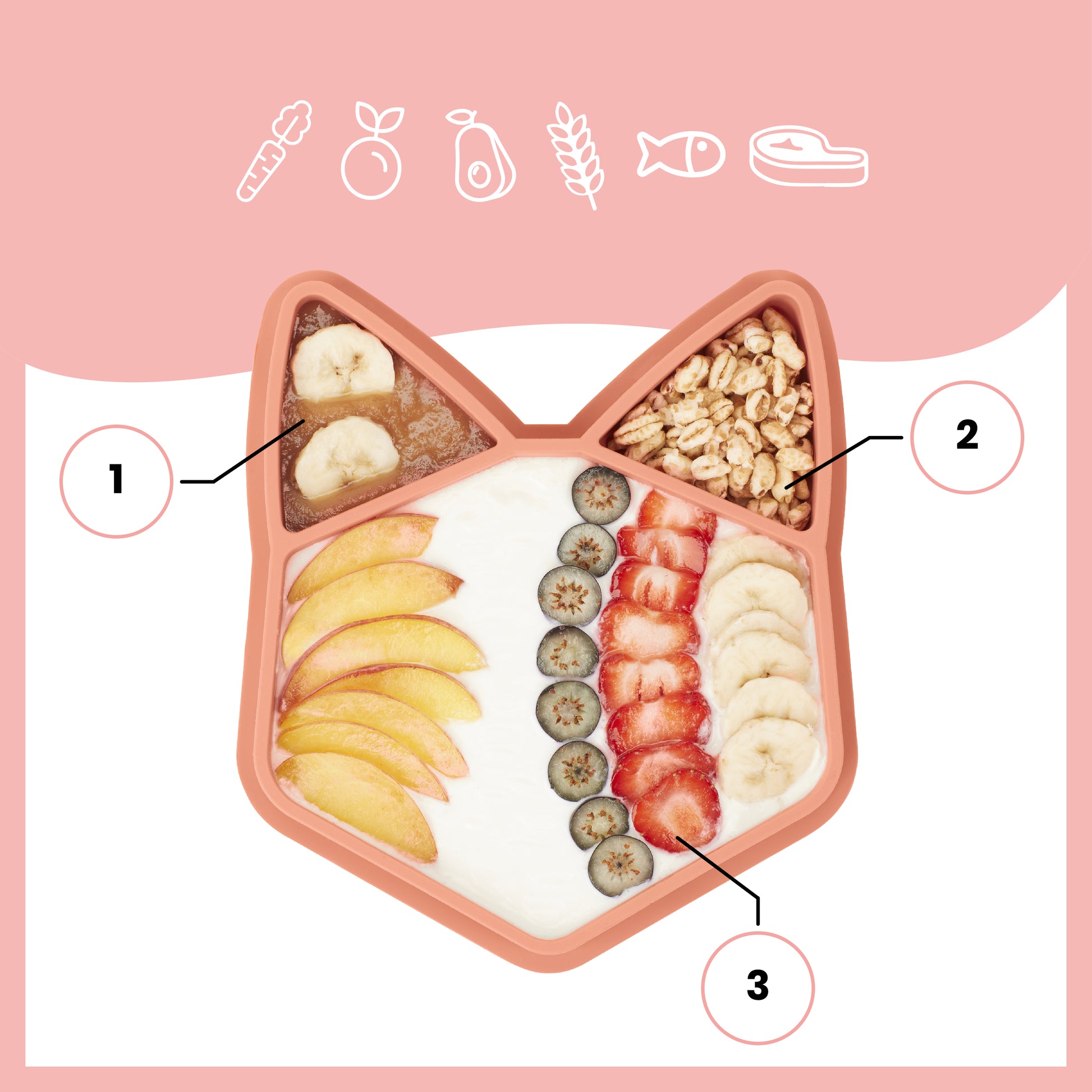 Babymoov - Isy Plate Fox (7974982680610)