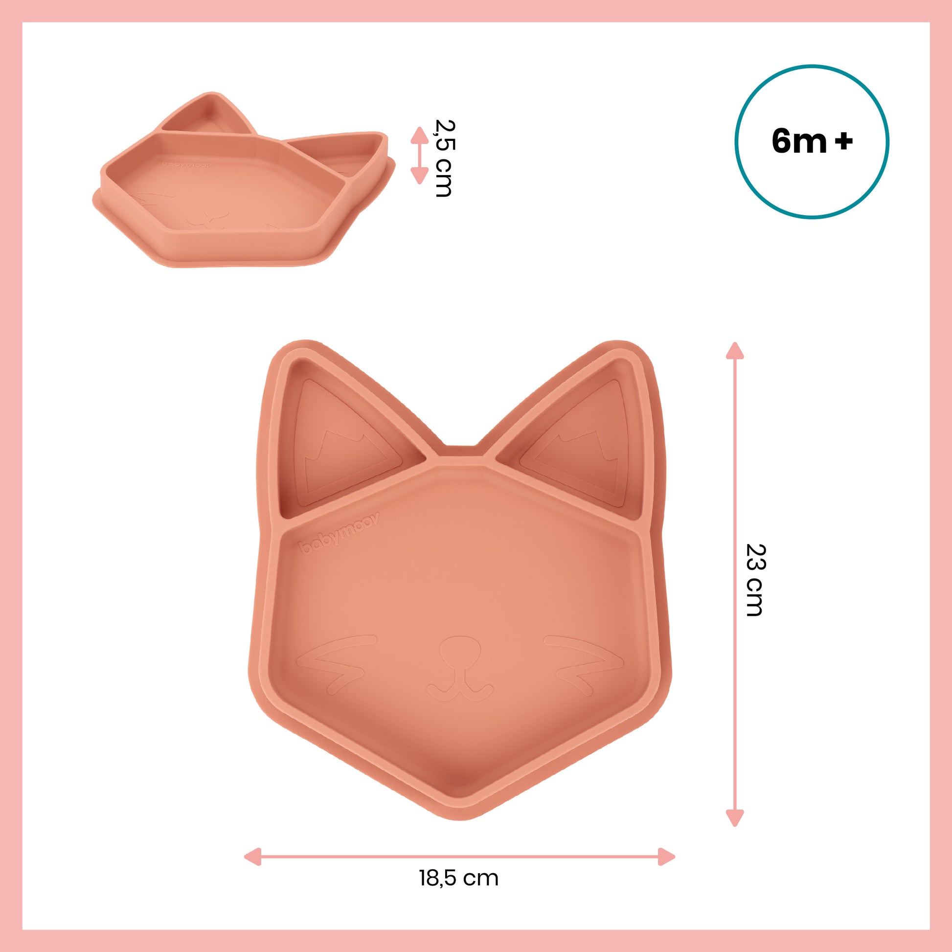 Babymoov - Isy Plate Fox (7974982680610)