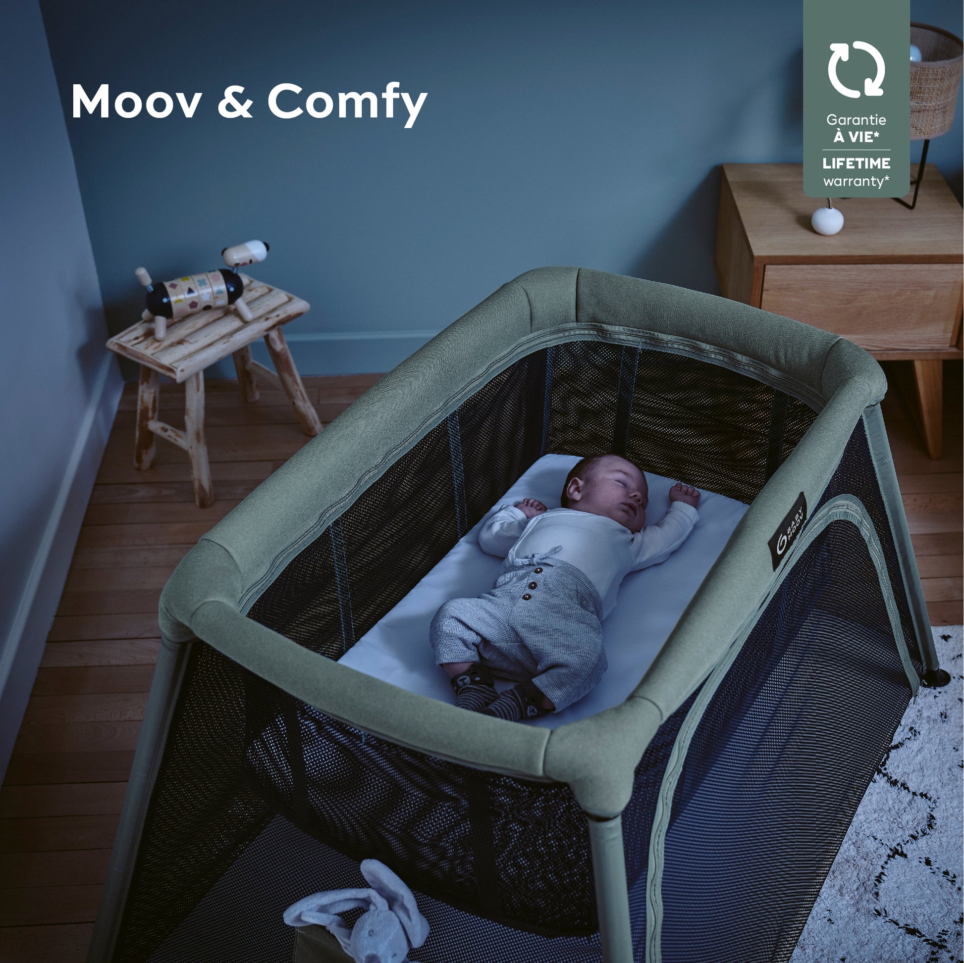 Babymoov - Moov and Comfy Travel Crib (7974990250018)