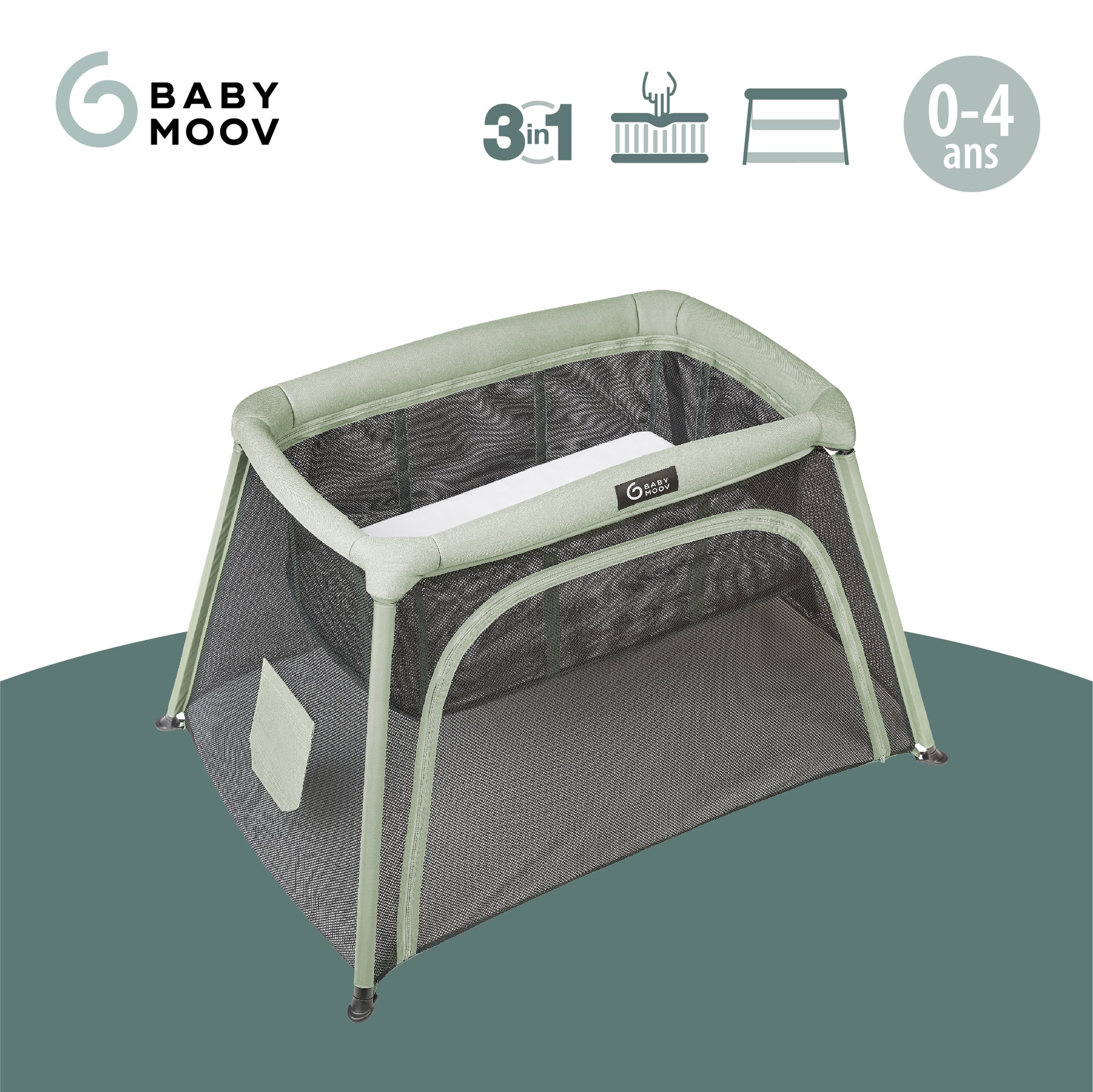 Babymoov - Moov and Comfy Travel Crib (7974990250018)