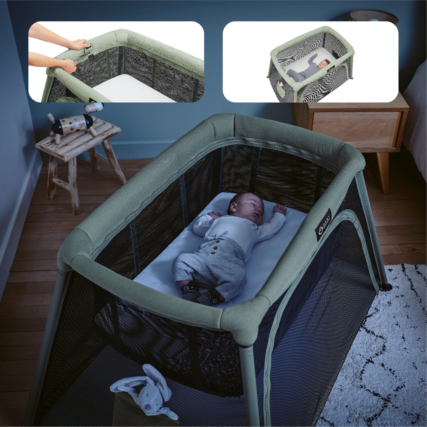 Babymoov - Moov and Comfy Travel Crib (7974990250018)