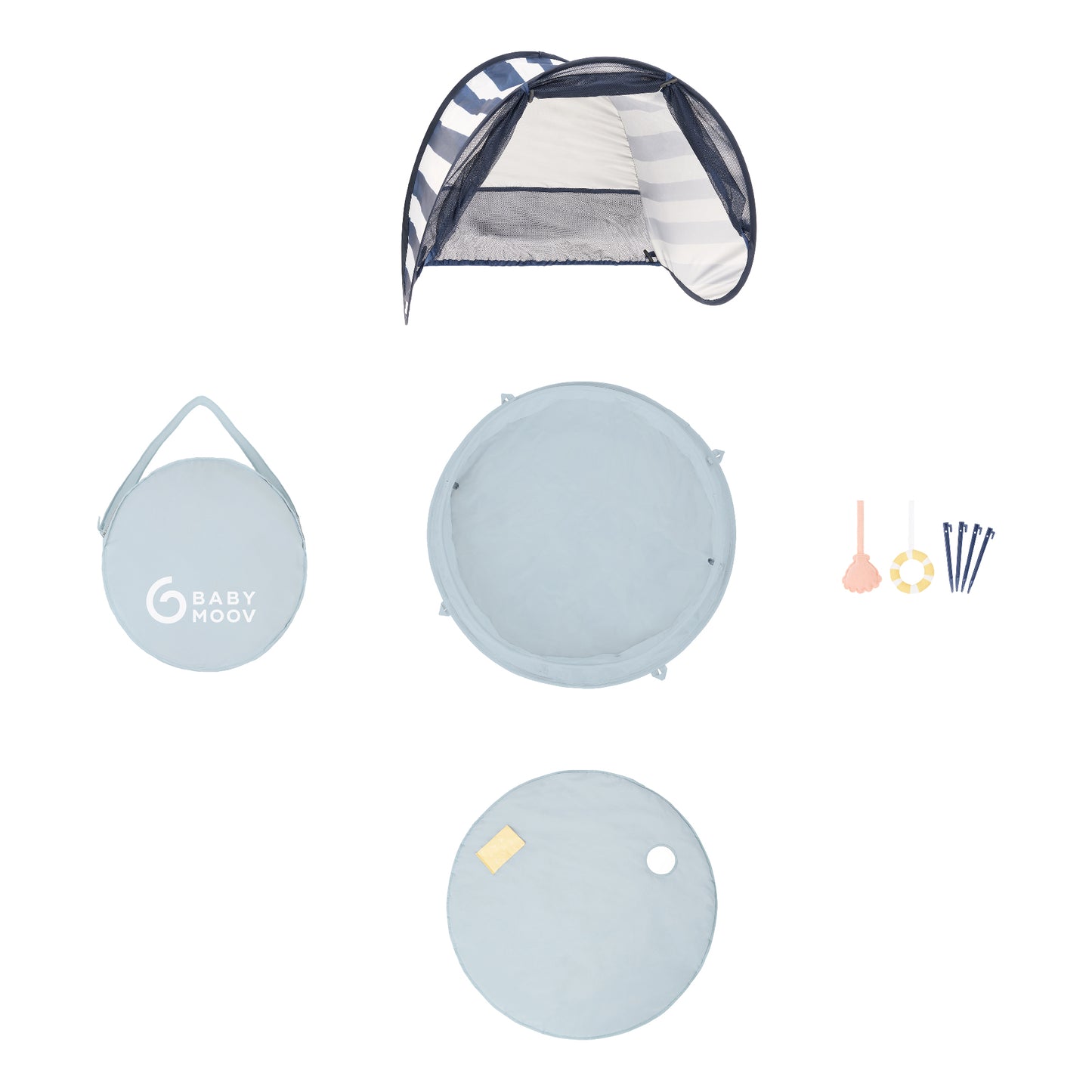 Babymoov Aquani Mariniere 3 in 1 Pool, Playpen, Tent (7974965510178)