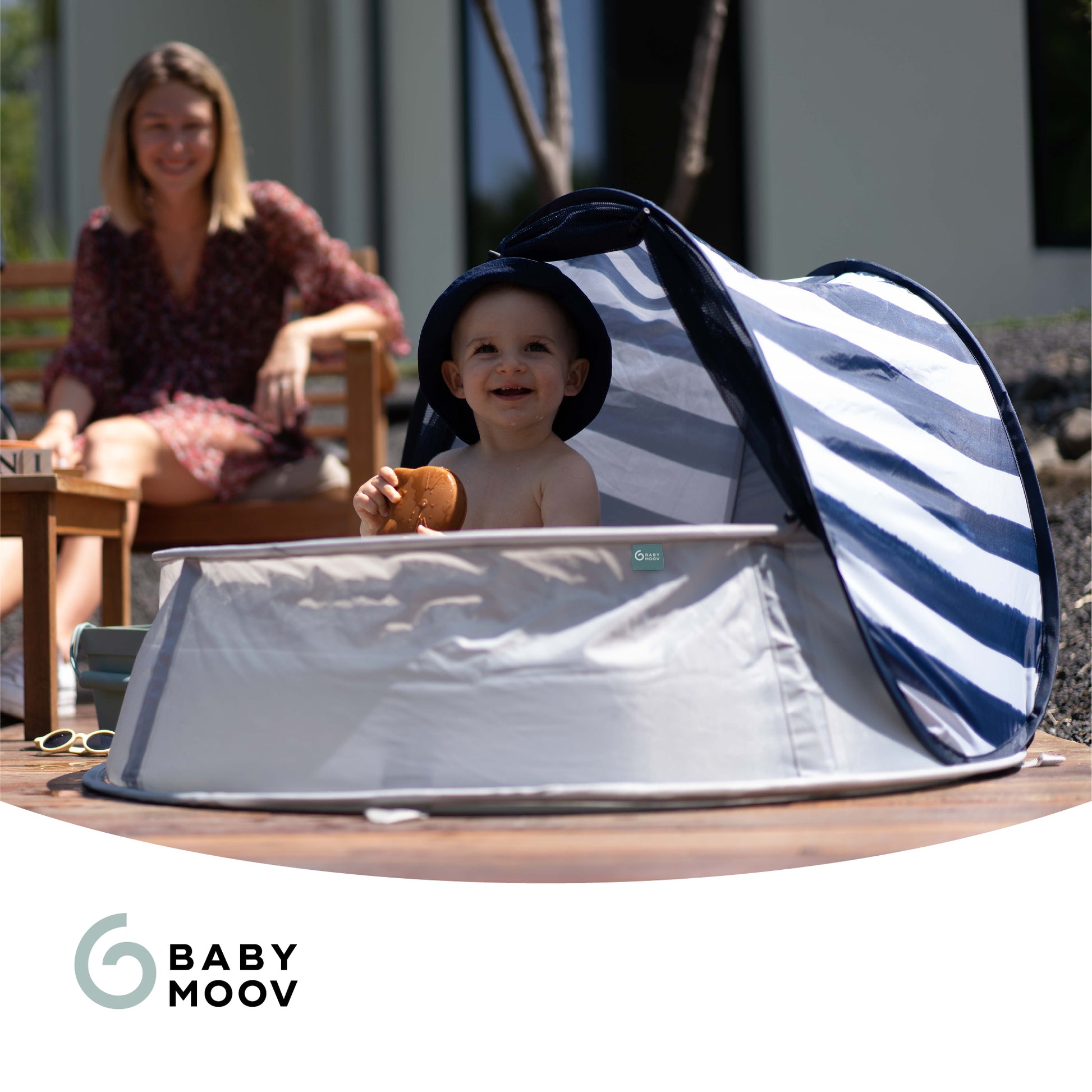Babymoov Aquani Mariniere 3 in 1 Pool, Playpen, Tent (7974965510178)