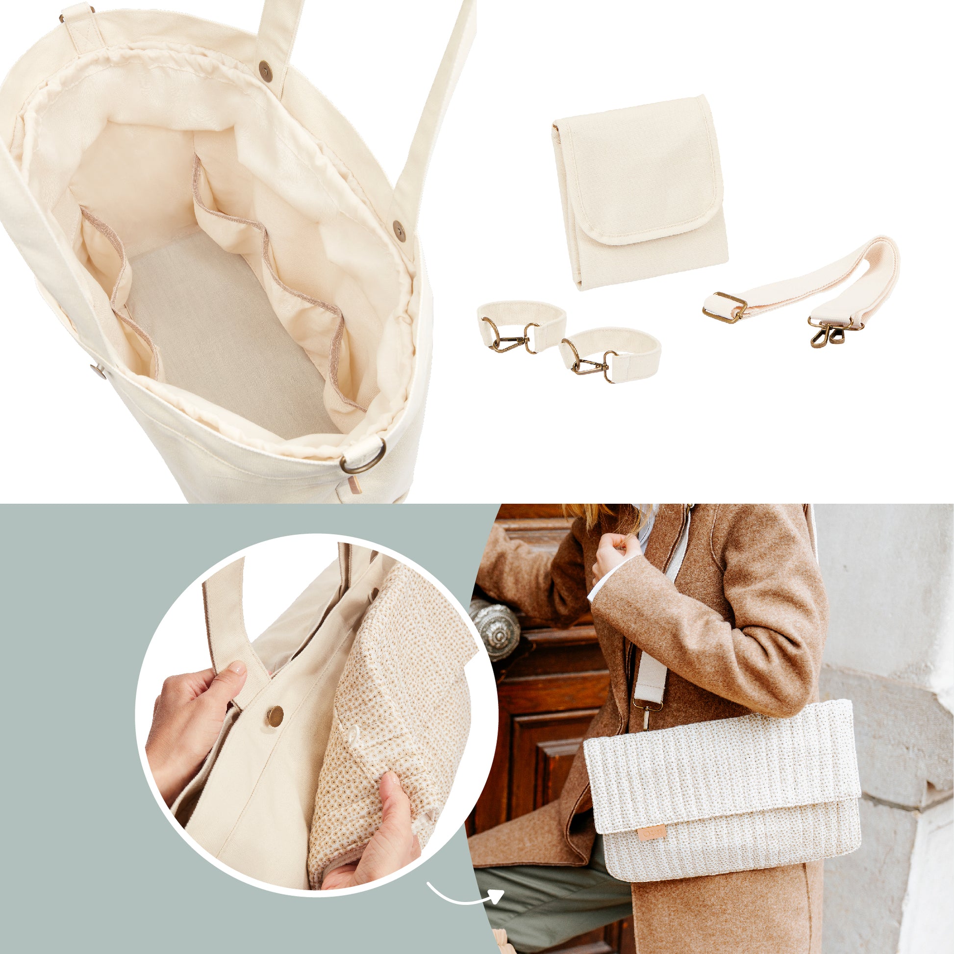 Babymoov - Tote Bag Bloom Changing Bag (7974993330210)