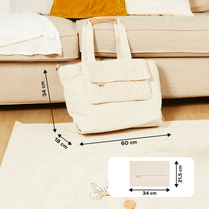 Babymoov - Tote Bag Bloom Changing Bag (7974993330210)