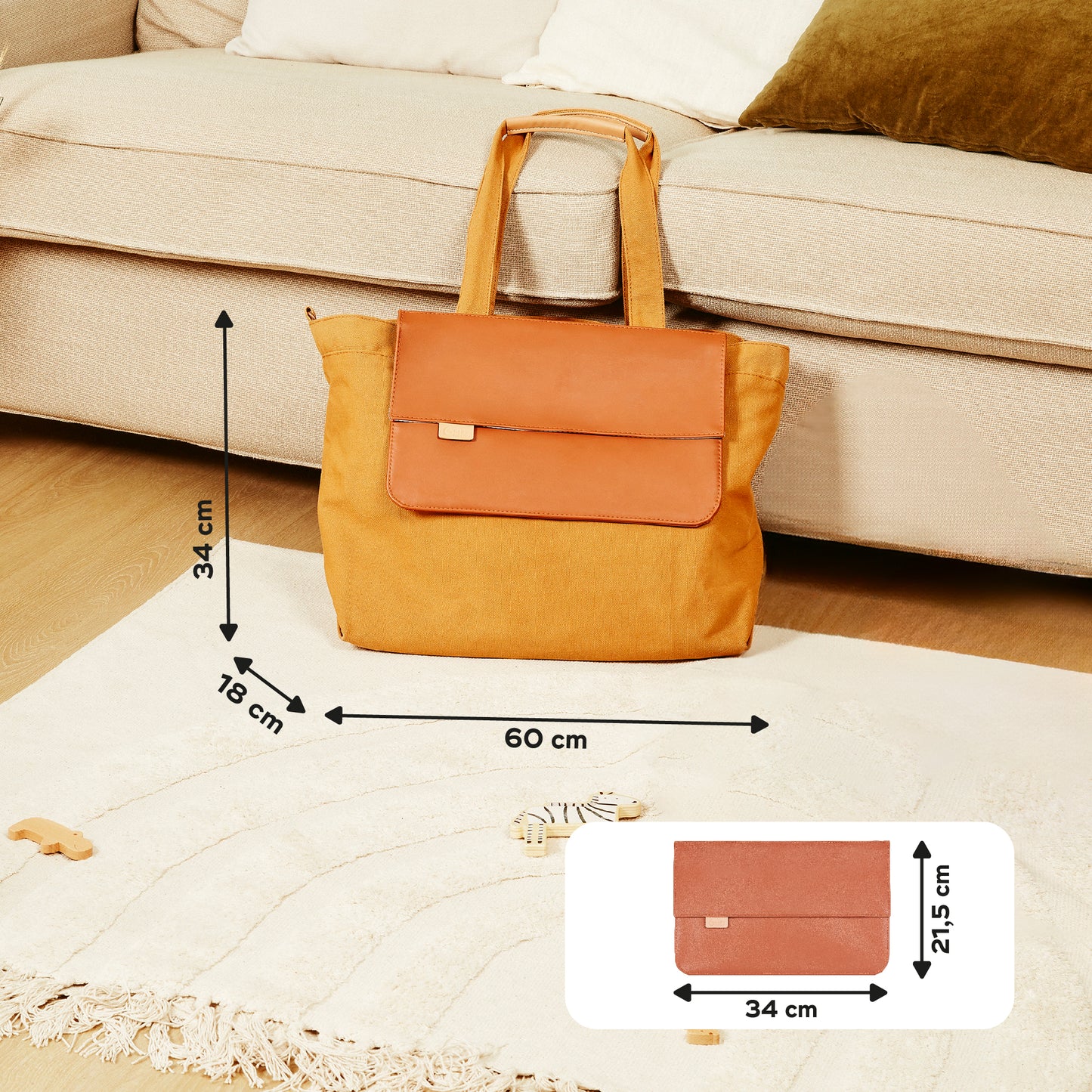 Babymoov Tote Bag Fancy Changing Bag (7974998671394)