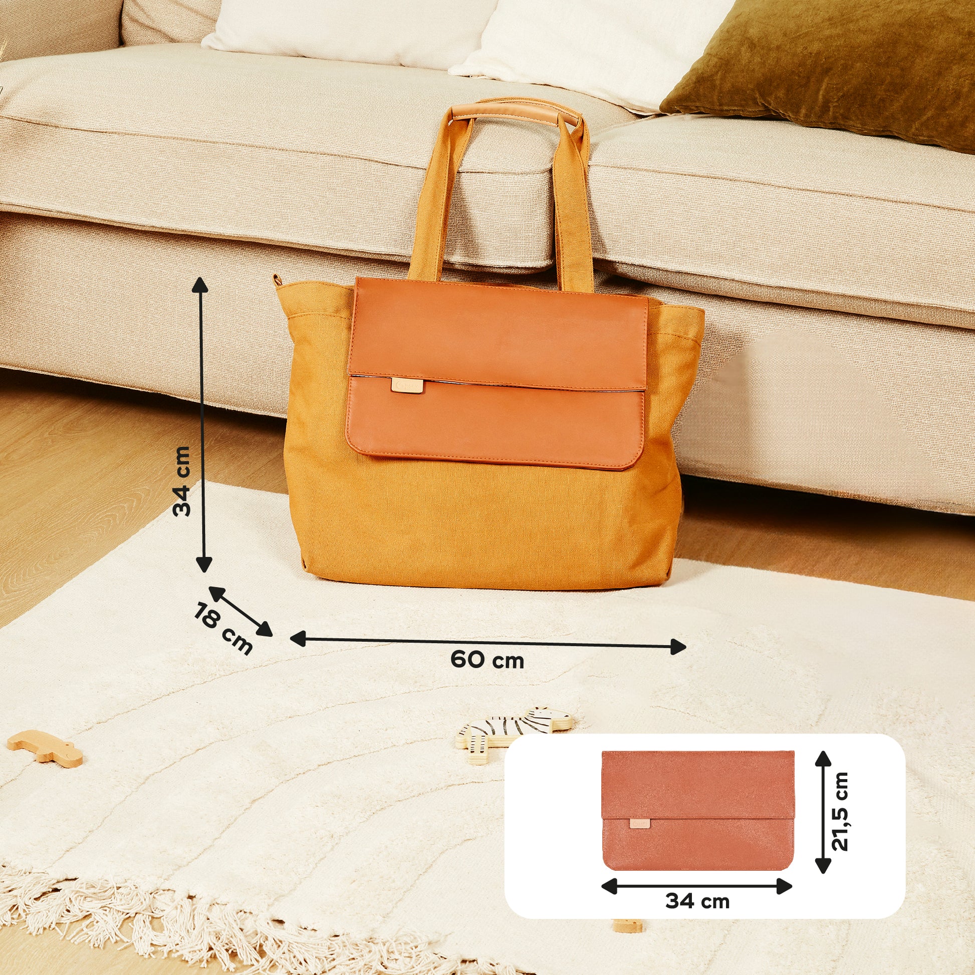 Babymoov Tote Bag Fancy Changing Bag (7974998671394)