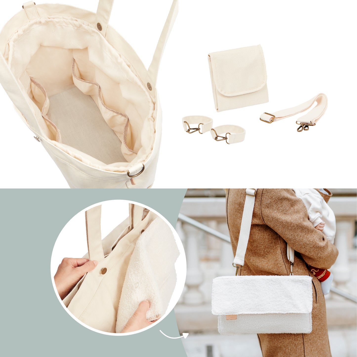 Babymoov - Tote Bag Bloom Changing Bag (7974993330210)