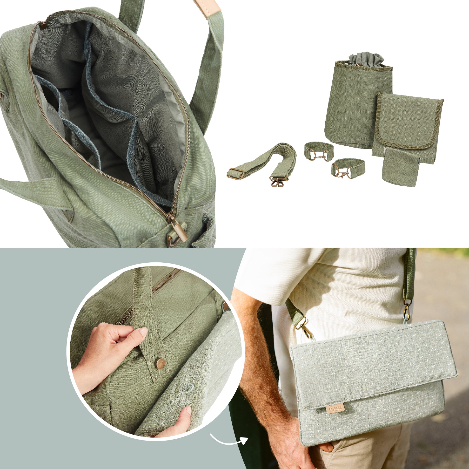 Babymoov - Day to Day Bag Abstract Changing Bag (7975000080418)
