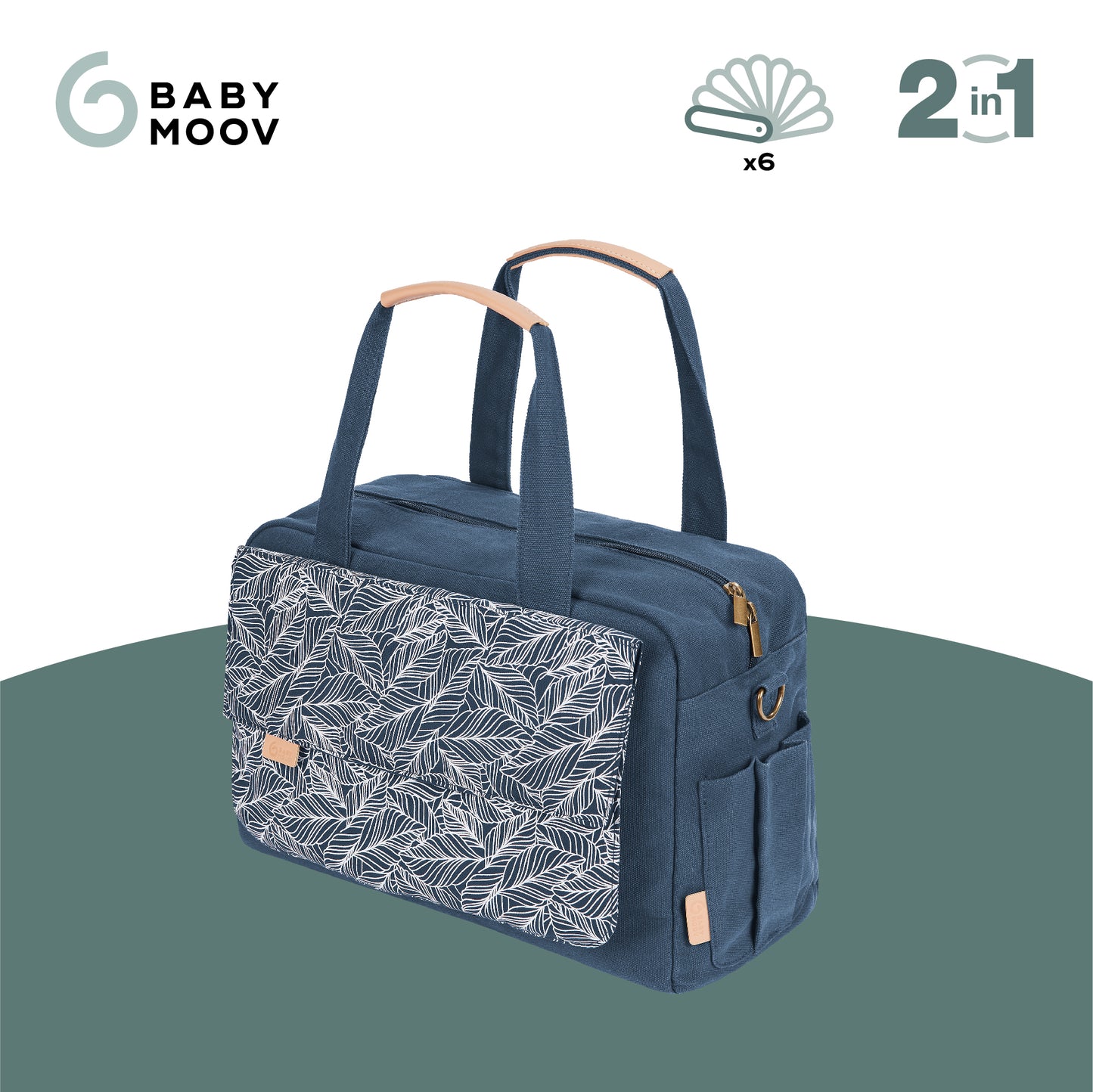 Babymoov Day to Day Bag Palm Changing Bag (7975000866850)