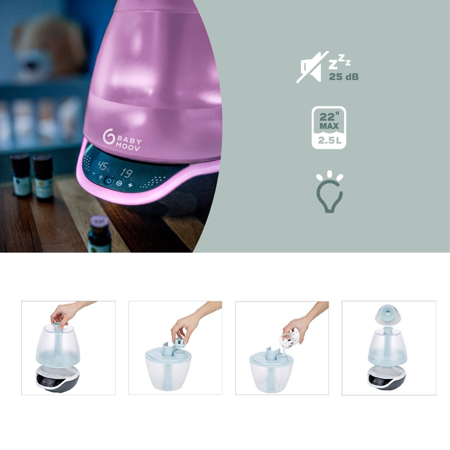 Babymoov - Hygro Plus Humidifier (7974861963298)