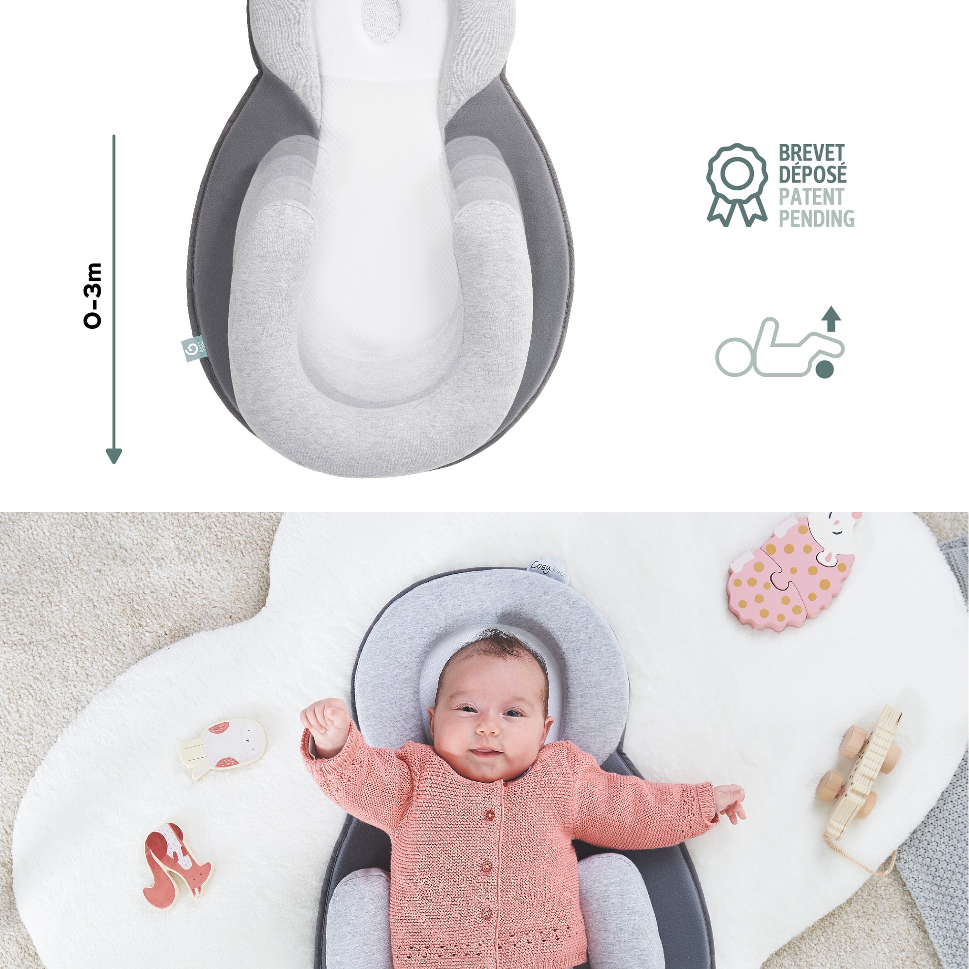 Babymoov - Cosydream Smokey (7974826180642)