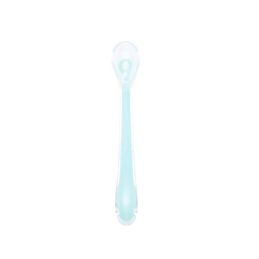 Babymoov - 1st Age Silicon Spoon Azur (7974963642402)