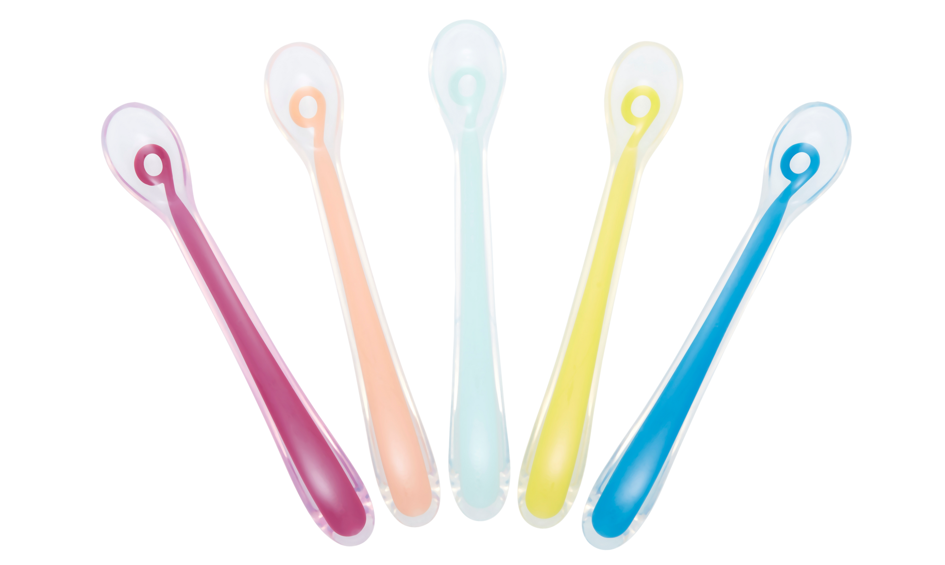 Babymoov - 1st Age Silicon Spoon Set of 5 (7974964232226)