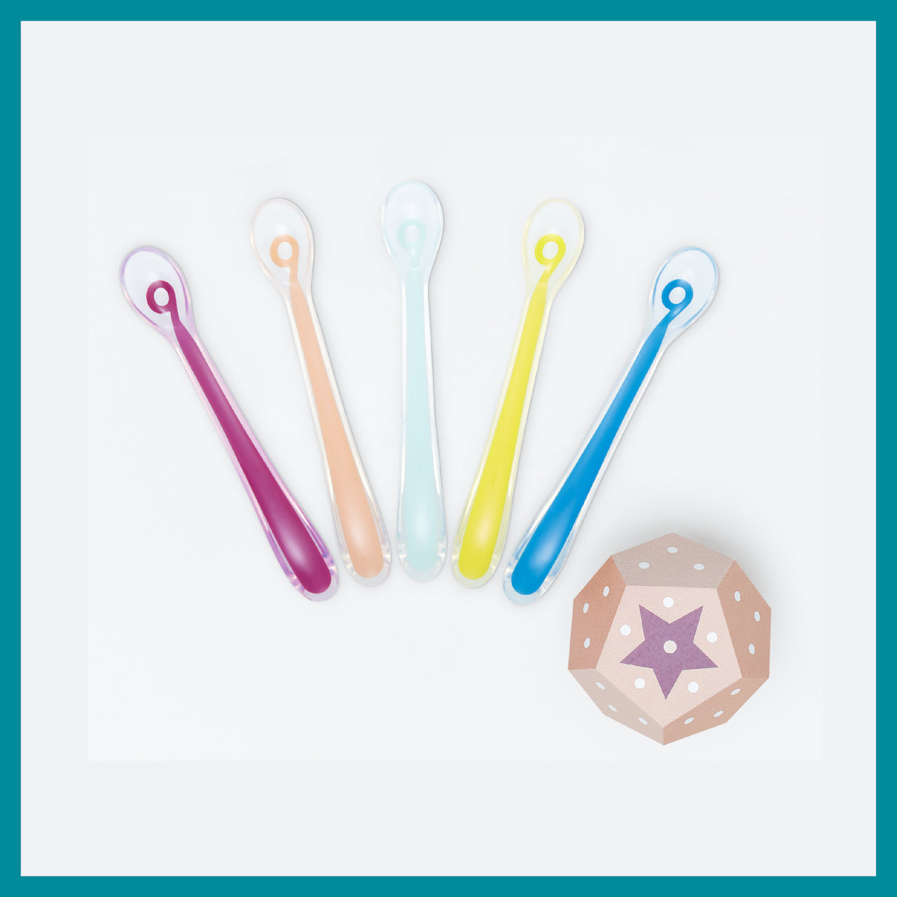 Babymoov - 1st Age Silicon Spoon Set of 5 (7974964232226)