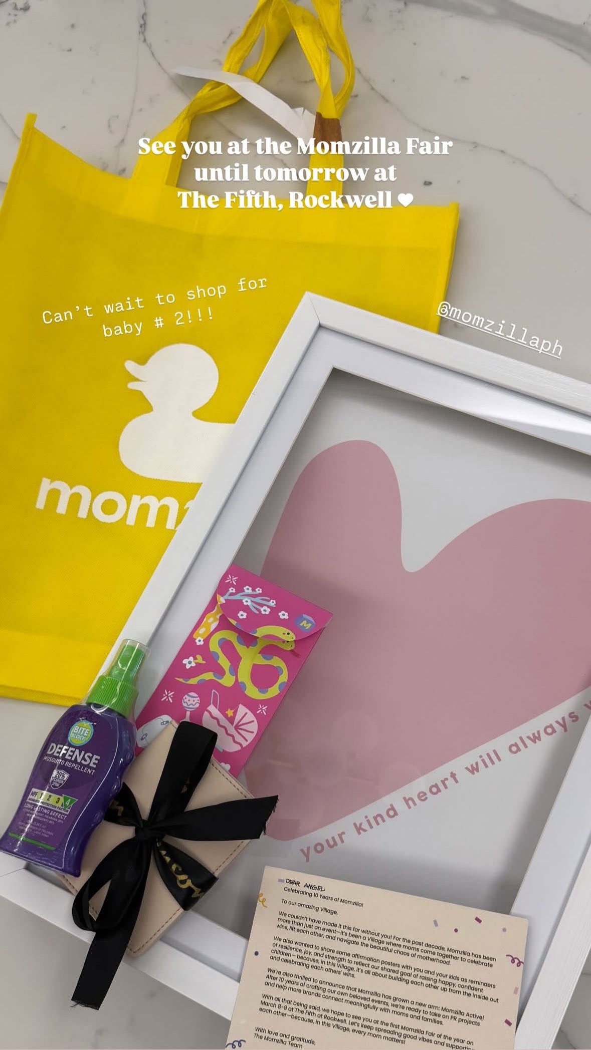 Momzilla - Shadow box frame with 5 assorted (random) posters (7930772553762) (7930774552610) (7930869121058)