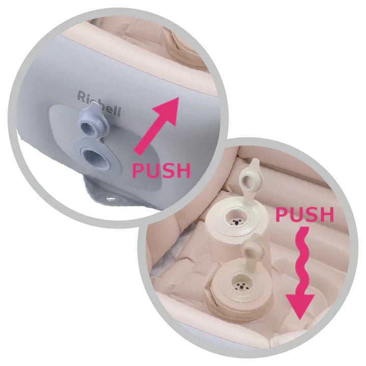 Richell Soft Baby Bath Step Up (7967039815714)