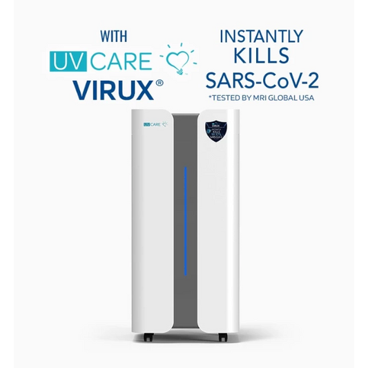 UV Care Super Air Cleaner Pro 2 w/ Medical Grade HEPA Filter & ViruX (7932306915362)
