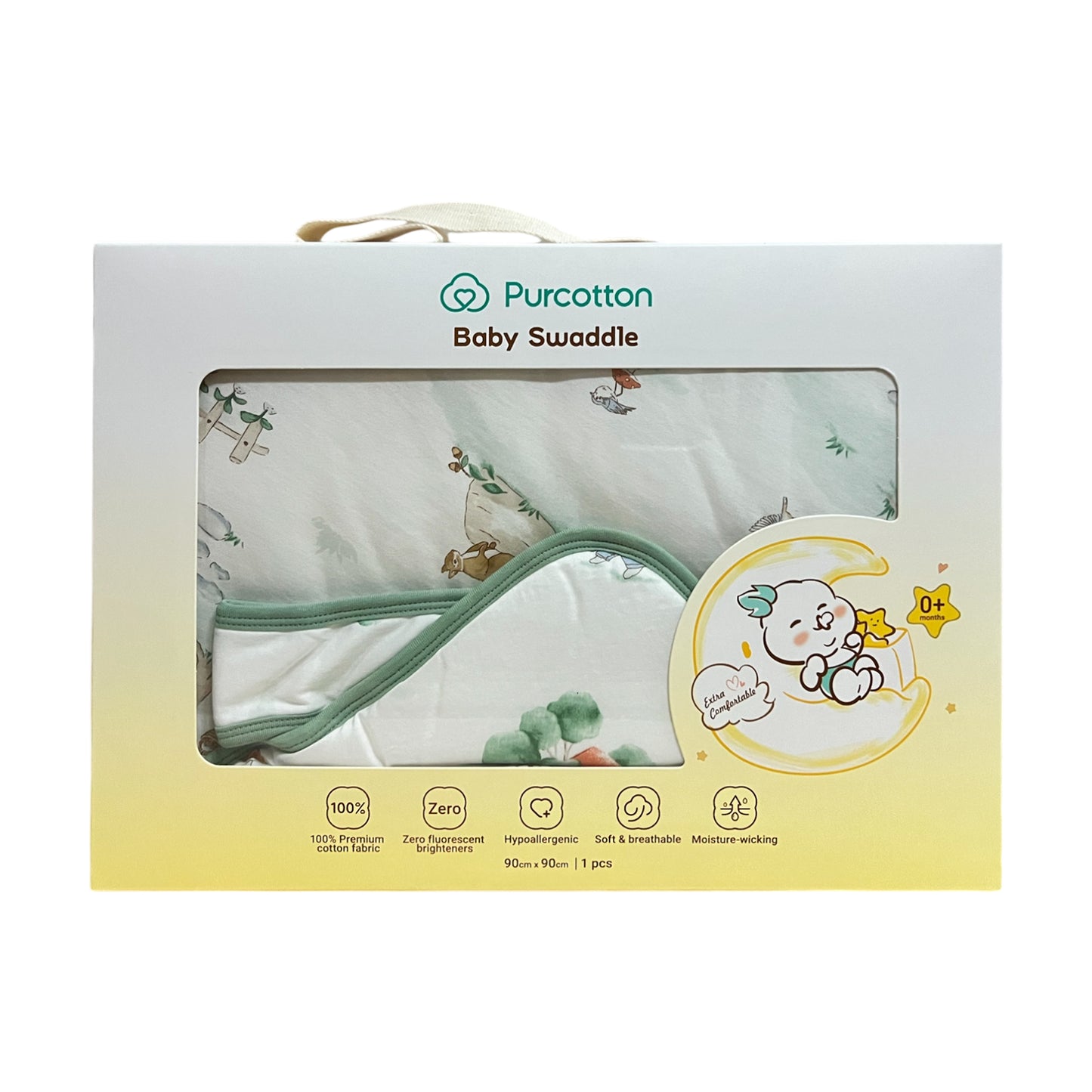 Purcotton Baby Swaddle (7872675610658)