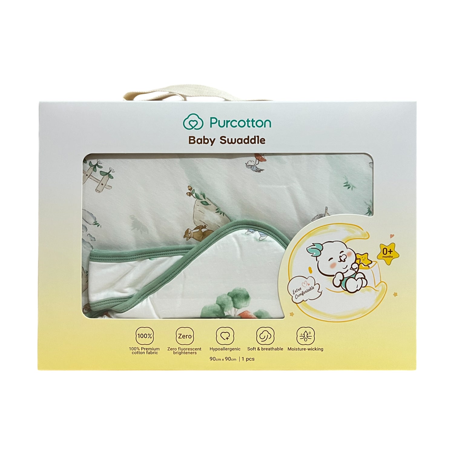 Purcotton Baby Swaddle (7872675610658)
