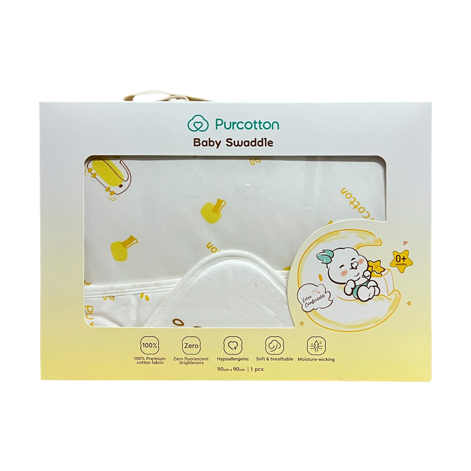 Purcotton Baby Swaddle (7872675610658)