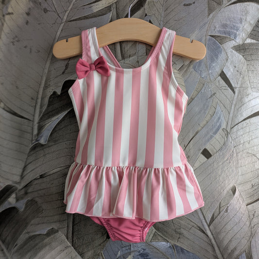 Pachi Pachi Kids - Ballerina Stripe Swim Dress (7975559659554)