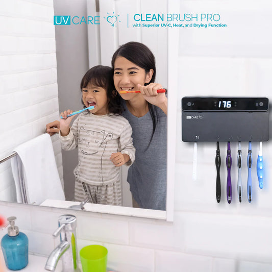 UV Care Clean Brush Pro (3-in-1 UV-C Toothbrush Sterilizer) (7933344776226)