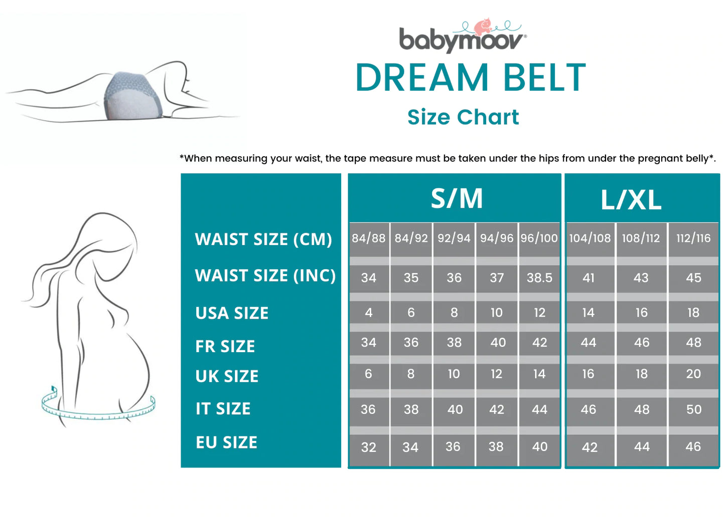 Babymoov - Dreambelt Small (7974867533858)
